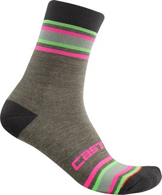 Castelli Striscia 13 Socks  - verde militare - L/XL/XXL, verde militare