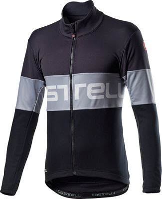 Castelli Prologo Jacket  - Dark Gray-Vortex Gray-Light Black - XXL, Dark Gray-Vortex Gray-Light Black