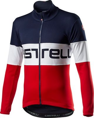 Castelli Prologo Jacket  - Savile Blue-White-Red, Savile Blue-White-Red