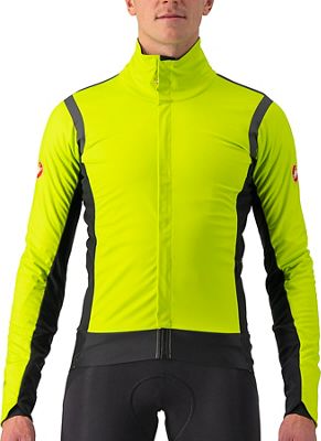 Castelli Alpha ROS 2 Jacket - Electric Lime-Dark Grey-Dark Grey - S}, Electric Lime-Dark Grey-Dark Grey