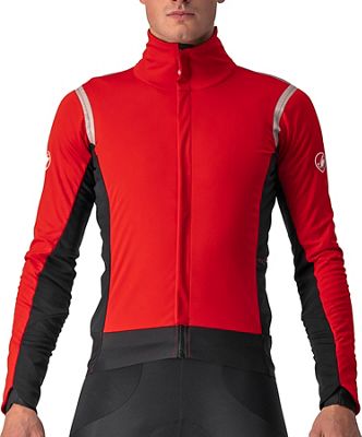 Castelli Alpha ROS 2 Jacket - Red-Silver Reflex-Dark Grey - L}, Red-Silver Reflex-Dark Grey