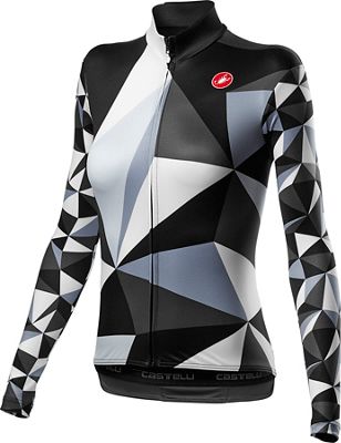 Castelli Triangolo Mid Jersey  - nero - bianco - XS, nero - bianco