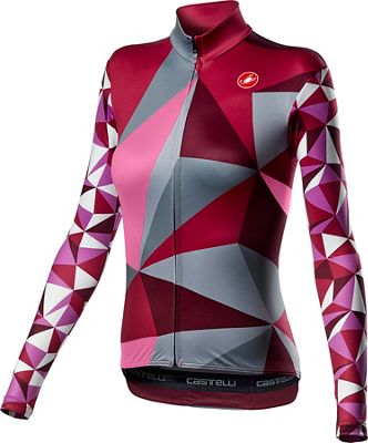 Castelli Triangolo Mid Jersey  - Multicolor Pink, Multicolor Pink