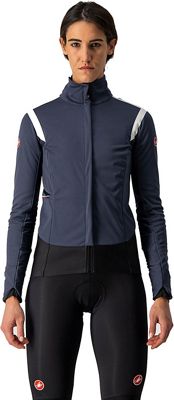 Castelli Women's Alpha ROS 2 Jacket - DARK STEEL BLUE-SOFT PINK - M}, DARK STEEL BLUE-SOFT PINK