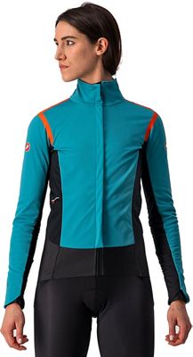 Giacca donna Castelli Alpha ROS 2 - TEAL BLUE-FIERY RED-SKY BLUE} - L}, TEAL BLUE-FIERY RED-SKY BLUE}