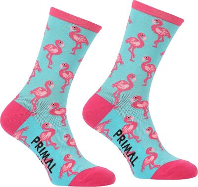 Primal Flamingo Socks AW20 - L/XL/XXL}, Flamingo