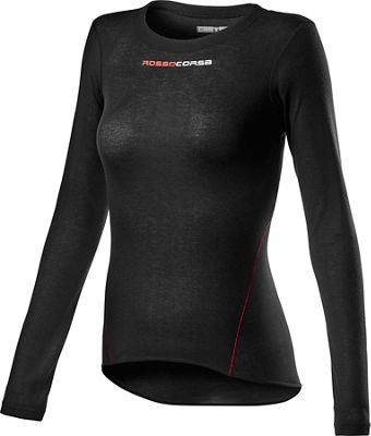 Castelli Women's Prosecco Tech LS Base Layer  - nero - XL, nero