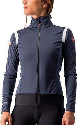 Castelli Women's Alpha ROS 2 Light Jacket - DARK STEEL BLUE-SOFT PINK - M}, DARK STEEL BLUE-SOFT PINK