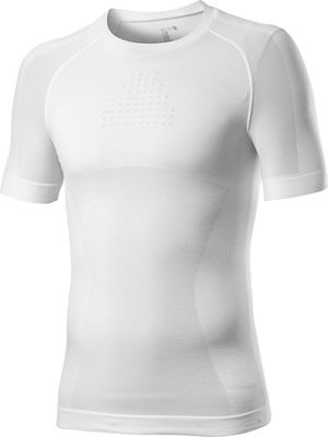 Castelli Short Sleeve Core Seamless Base Layer  - Blanc - S/M, Blanc