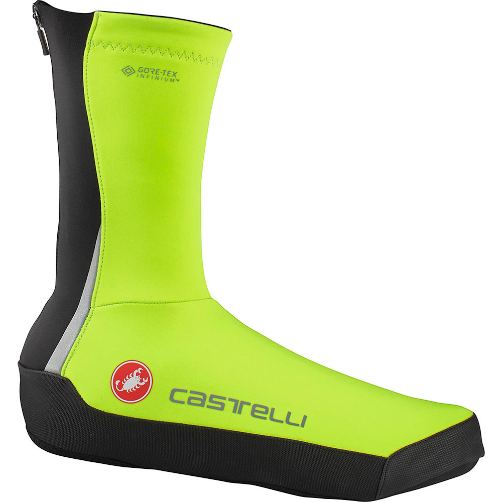 Castelli Intenso UL Overshoess Overshoes - Yellow Fluo - S}, Yellow Fluo