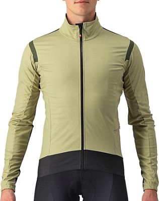 Castelli Alpha ROS 2 Light Jacket - Green Tea-Military Green-Black - L}, Green Tea-Military Green-Black