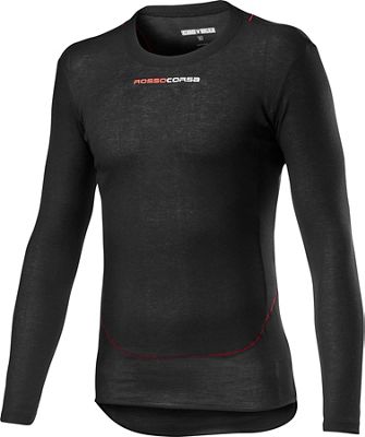 Castelli Prosecco Tech Long Sleeve Base Layer - Black - L}, Black