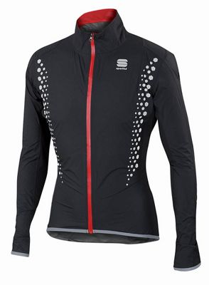 Giacca Sportful Hot Pack Hi-Viz NoRain  - nero, nero
