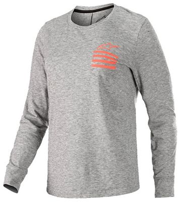 Alpinestars Stella Merino LS Jersey  - Melange Mid Gray Coral, Melange Mid Gray Coral