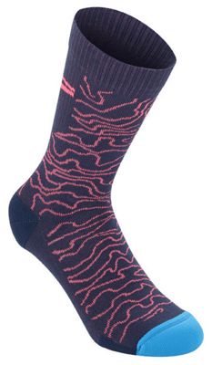 Alpinestars Drop Socks 15  - Dark Navy Coral, Dark Navy Coral