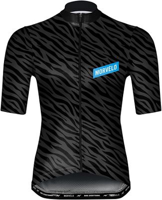 Morvelo Theory Short Sleeve Jersey  - Noir-Gris, Noir-Gris
