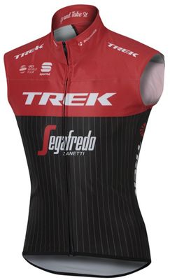Sportful Trek Segafredo Wind Vest  - Nero/Rosso/Bianco, Nero/Rosso/Bianco