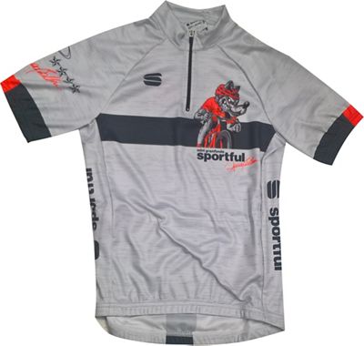 Sportful Kid's Jersey  - Gray - 8-10 Years, Gray