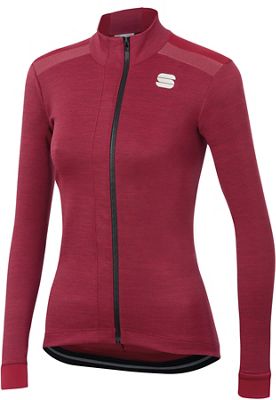 Sportful Women's Giara Thermal Jersey  - Red Rumba - XL, Red Rumba