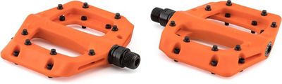 NS Bikes Bistro Flat Mountain Bike Pedals - Orange, Orange