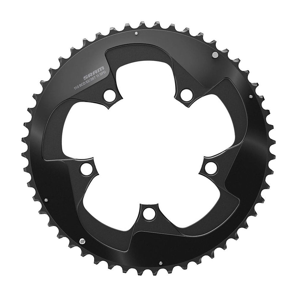 SRAM Red X-Glide Road Chain Ring - Noir - 52t, Noir
