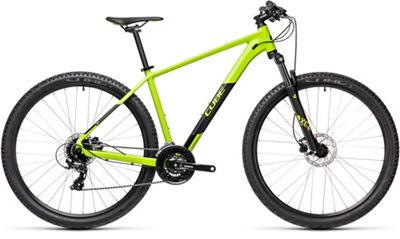 Bici hardtail Cube Aim Pro 27.5 2021 - verde - nero - 14, verde - nero