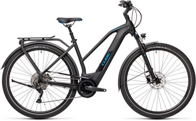 Cube Kathmandu Hybrid Pro 500 Trapeze E-Bike 2021 - Noir - Bleu - 46cm (18), Noir - Bleu