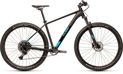 Cube Analog 29 Hardtail Bike 2021 - Black - Petrol - 53cm (21), Black - Petrol