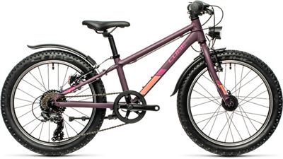 Cube Acid 200 Allroad Kids Bike 2021 - 20 - Purple - Orange
