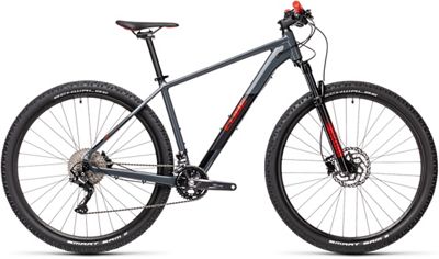 Cube Attention 29 Hardtail Bike 2021 - Gris - Rouge - 43.5cm (17), Gris - Rouge