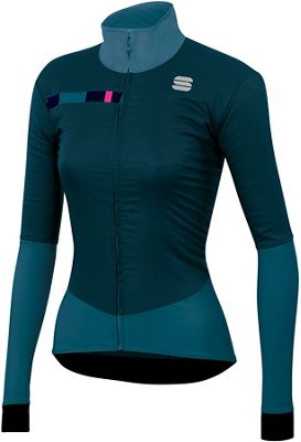 Sportful Women's Bodyfit Pro Jacket  - Blue Corsair-Bubble Gum, Blue Corsair-Bubble Gum