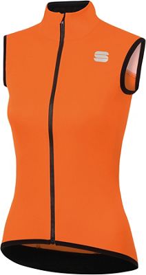 Sportful Women's Fiandre Light NoRain Vest  - Orange SDR, Orange SDR