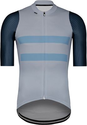 Etxeondo Garai Short Sleeve Jersey 2020 - grigio - blu - XL, grigio - blu