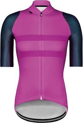 Etxeondo Women's Garaia Short Sleeve Jersey 2020 - Pink - Petroleum - XS, Pink - Petroleum