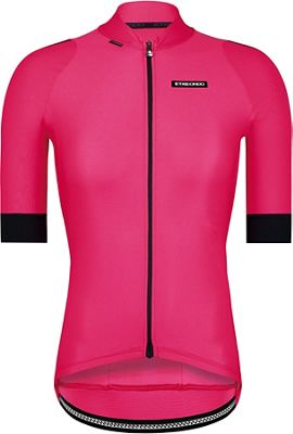 Etxeondo Women's Barea Short Sleeve Jersey 2020 - rosa - nero, rosa - nero