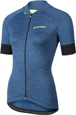 Etxeondo Women's Terra Jersey  - blu - verde - XXL, blu - verde