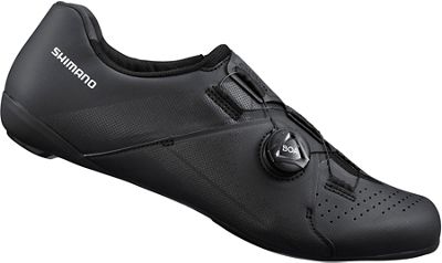 Shimano RC3 Road Shoes (Wide Fit) 2021 - Black - EU 42}, Black