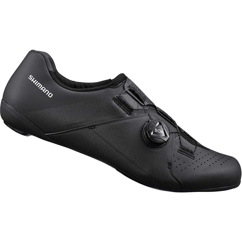 Shimano RC3 Road Shoes (Wide Fit) 2021 - Negro - EU 48, Negro