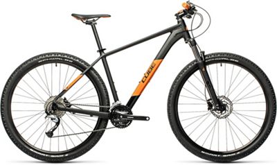 Cube Aim SL 29 Hardtail Bike 2021 - Noir - Orange - 43.5cm (17), Noir - Orange