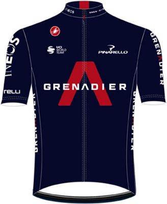 Castelli Team Ineos Grenadier Youth Jersey  - Savile Blue - 6-8 Years, Savile Blue