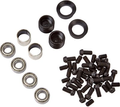 Nukeproof Urchin Youth Flat MTB Pedal Rebuild Kit - Black, Black