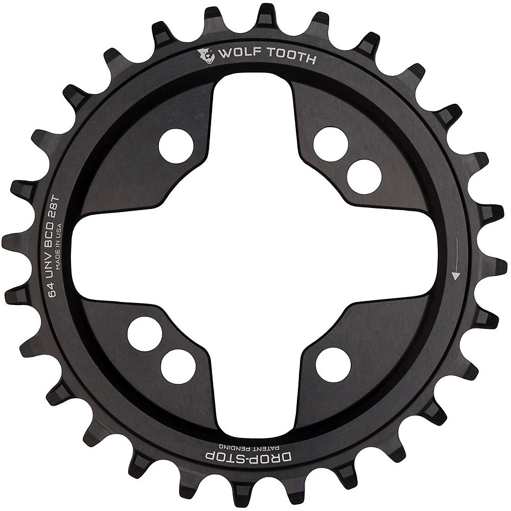 Wolf Tooth 64 BCD Chainring - Noir - 64mm, Noir