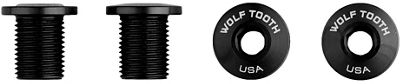 Wolf Tooth Bolts for M8 Threaded Chain Ring - Black, Black