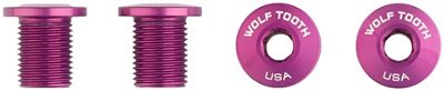 Wolf Tooth Bolts for M8 Threaded Chain Ring - Purple, Purple