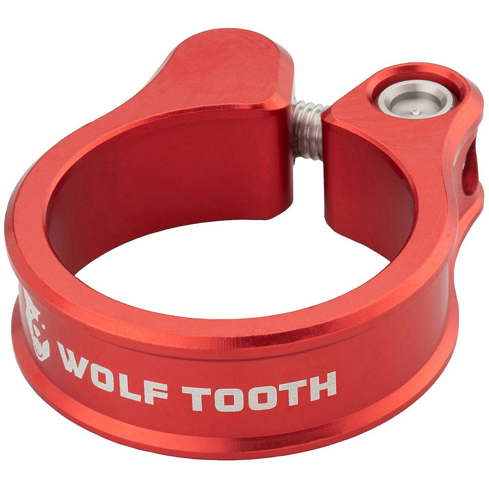 Wolf Tooth Seatpost Clamp - Red - 34.9mm}, Red