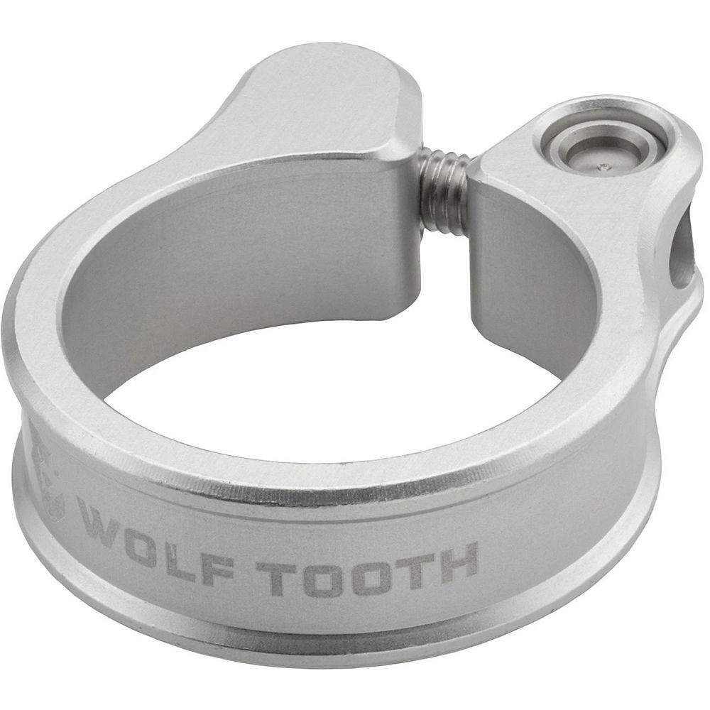 Wolf Tooth Seatpost Clamp - Argent - 34.9mm, Argent