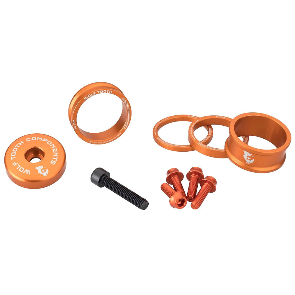 Wolf Tooth Anodised Bling Kit - Orange, Orange