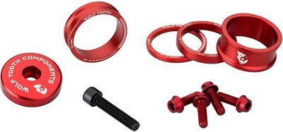 Wolf Tooth Anodised Bling Kit - Red, Red