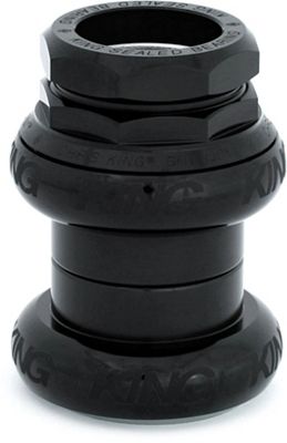 Chris King GripNut Headset - Black Sotto Logo - 1.1/8", Black Sotto Logo
