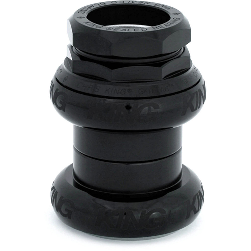 Chris King GripNut Headset - Black Sotto Logo - 1.1/8, Black Sotto Logo